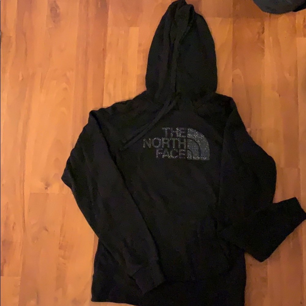 North face black hoodie